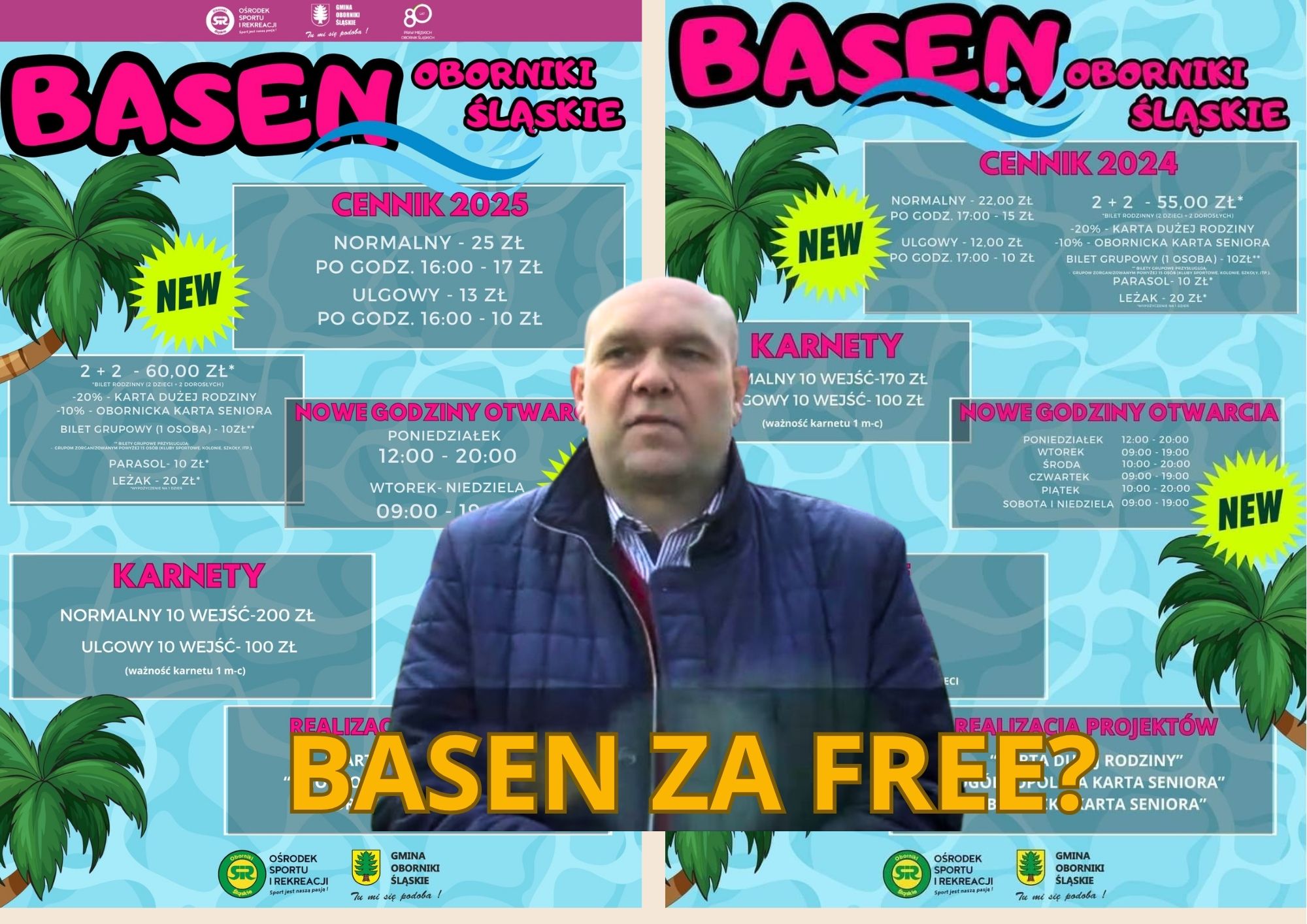 Basen za free w obornikach sl
