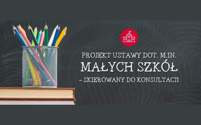 Małe szkoły zyskać mają drugie życie. Projekt ustawy w konsultacjach