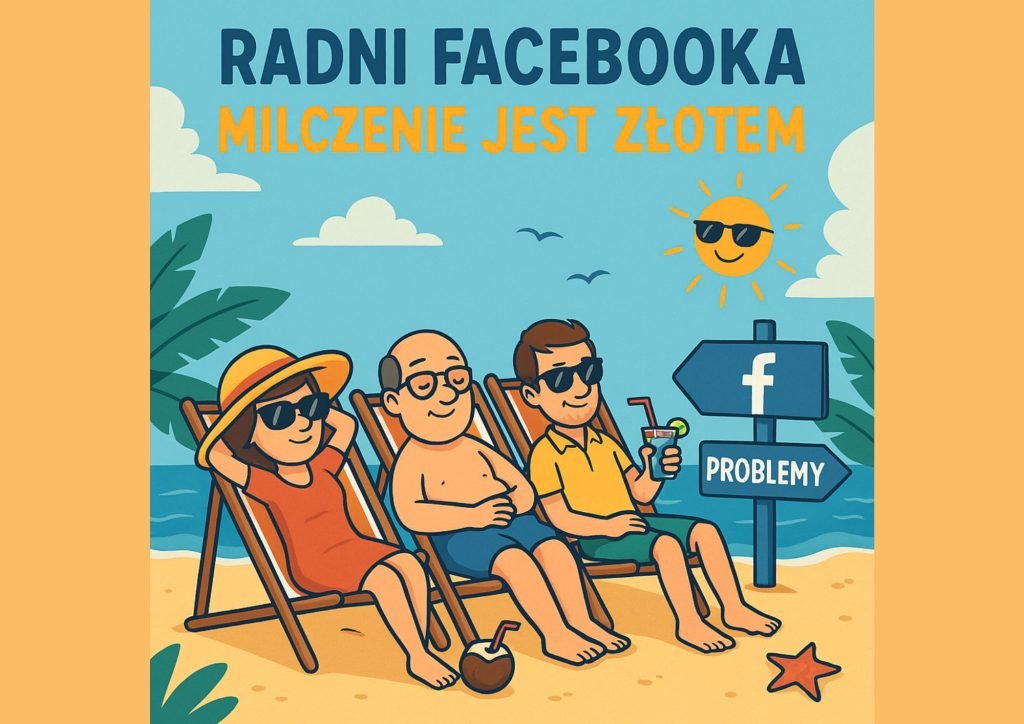 Milczenie jest zlotem fecebookowy radny