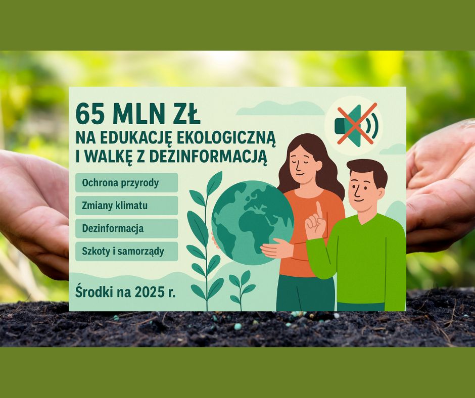 Ministerialne pieniadze na edukacje ekologiczna