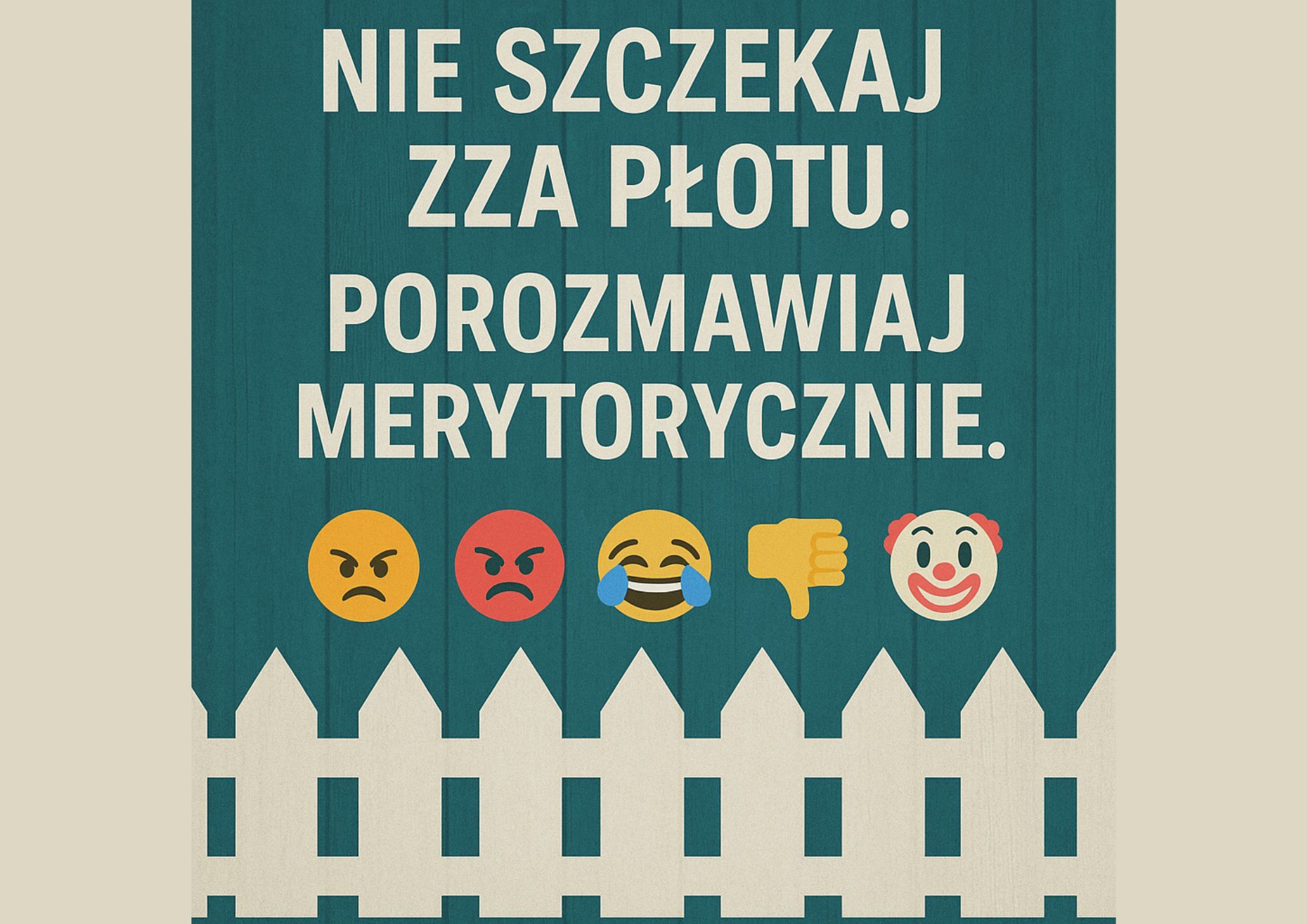 Nie szczekaj zza ekranu