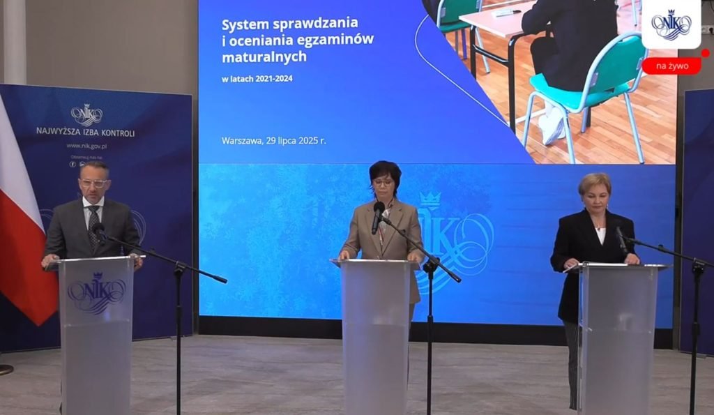 Nik kontrola sprawdzania matur2025