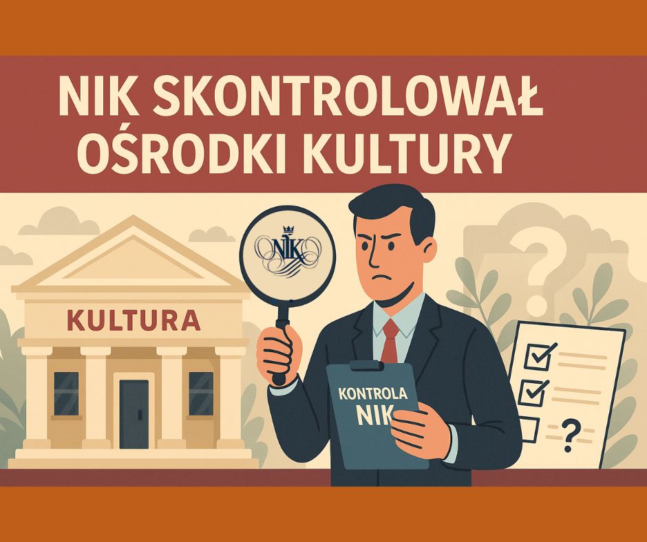 Nik kontroluje gminne osrodki kultury