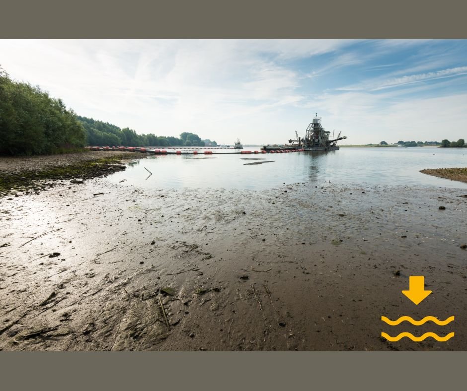 Niski stan wod w rzekach