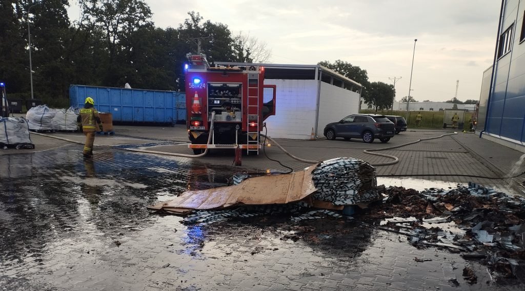 Pozar w bukowicach 3