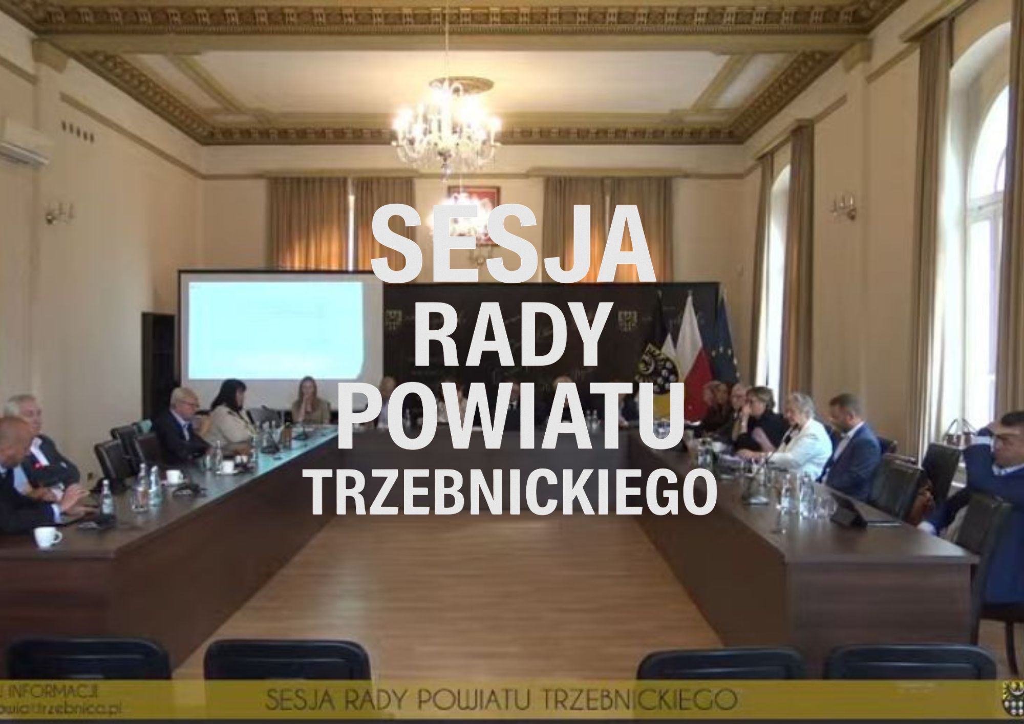 Sesja rady powiatu viii