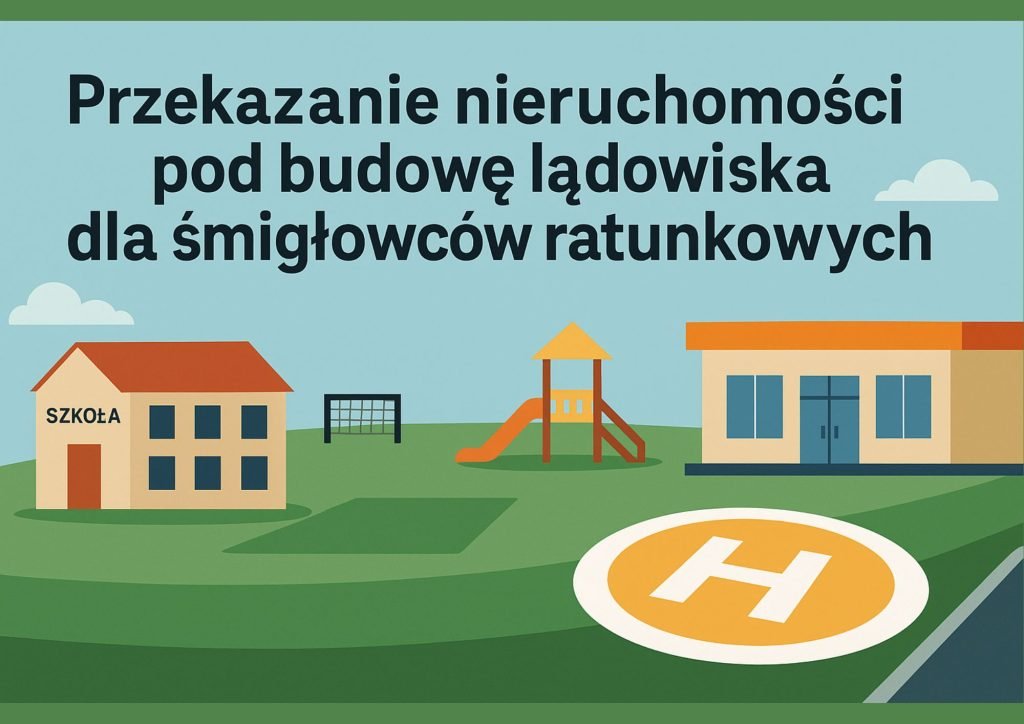 Kowr przekazał teren pod trzebnickie lotnikso helikopterow
