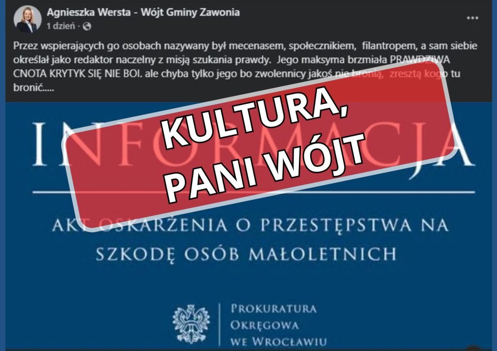 Kultura pani woj przedewszytkim