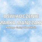 Oswiadczenie radnego manczaka