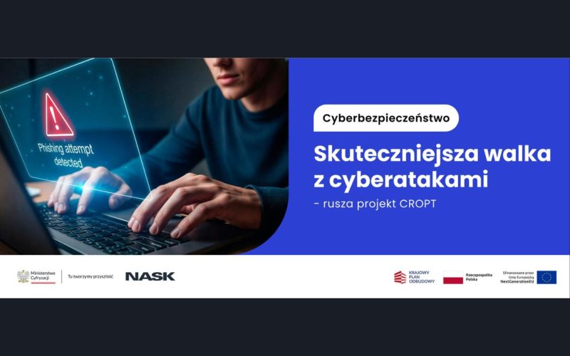 Policja i NASK zbroją się w walce z cyberprzestępcami — rusza projekt CROPT