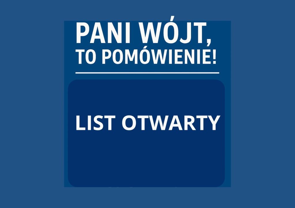List otwarty do wojta zawoni 2