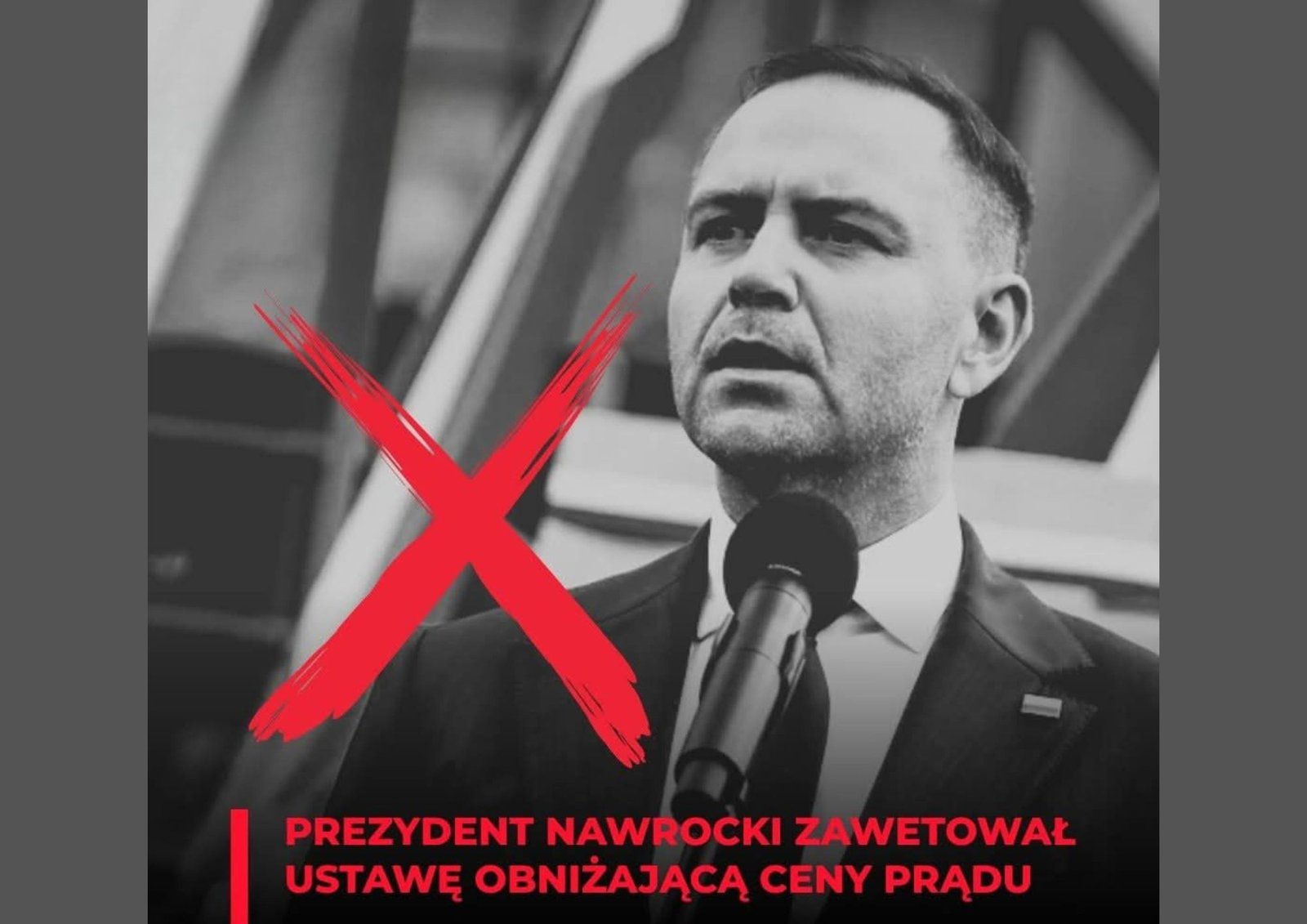 Nawrocki wykazal sie wetem