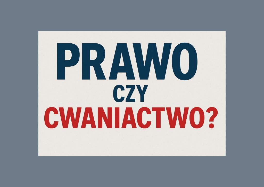 Prawo czy cwaniactwo