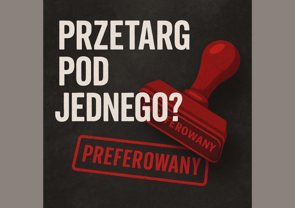 Przetarg pod jendego