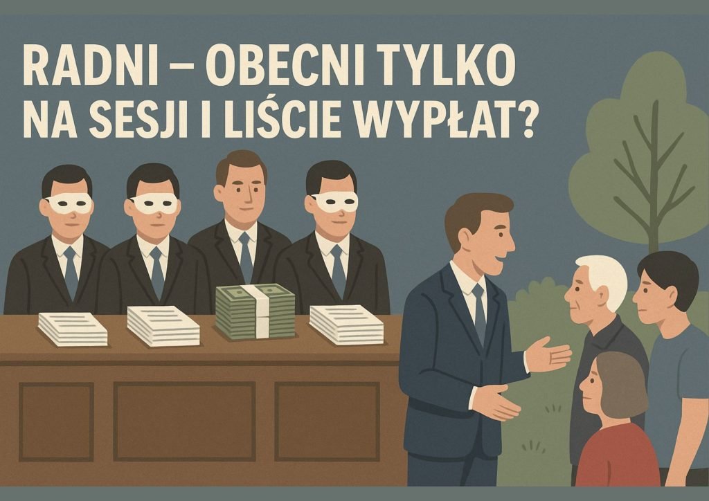 Radni obecni tylko na sesji i wyplatach