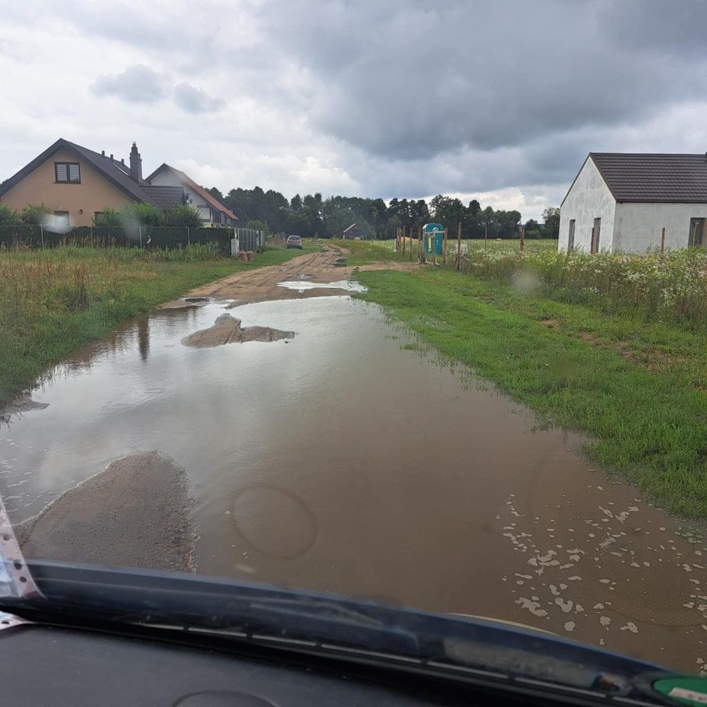 Uraz droga na osiedle 2