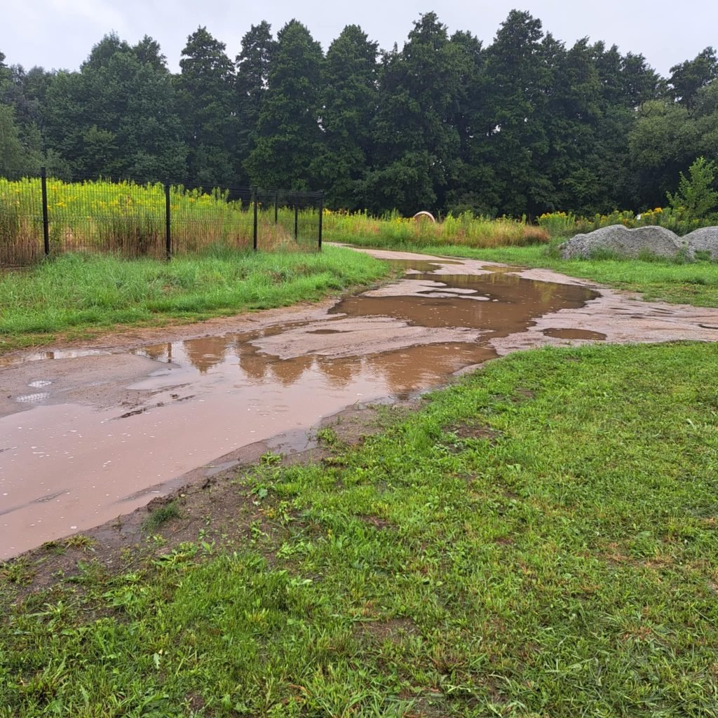 Uraz droga na osiedle 3