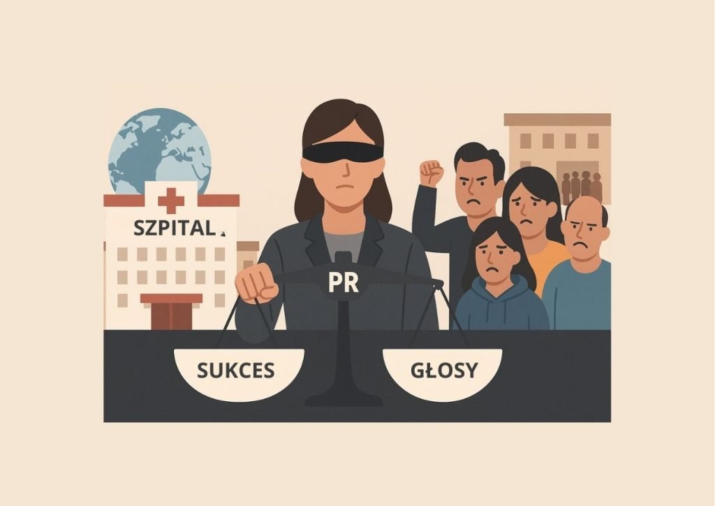 Nowoczesnosc a spolitos skrzeczy w szpitalu