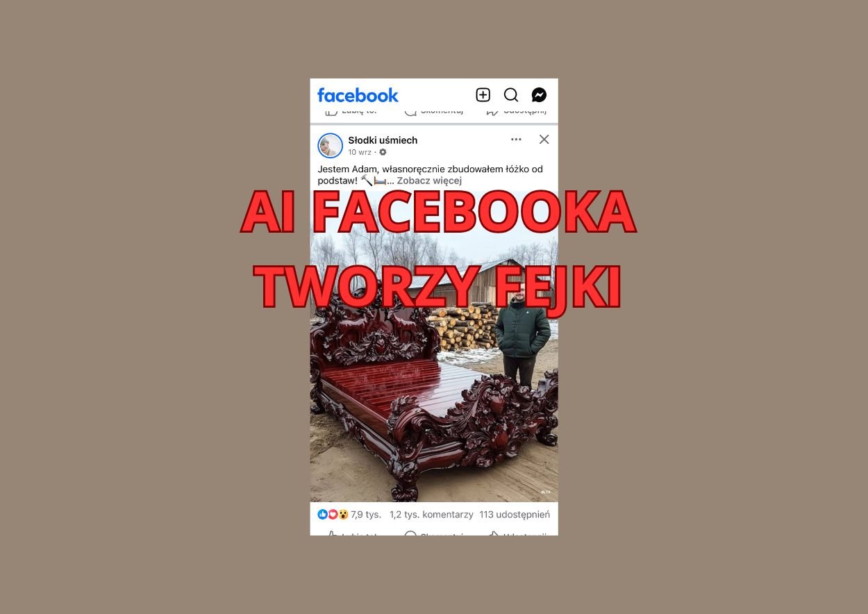 ai facebooka tworzy fejki