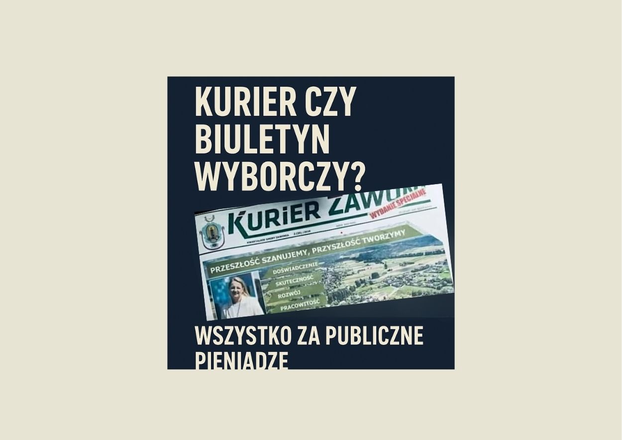 kurier zawonii i wybory za gminne pieniadze