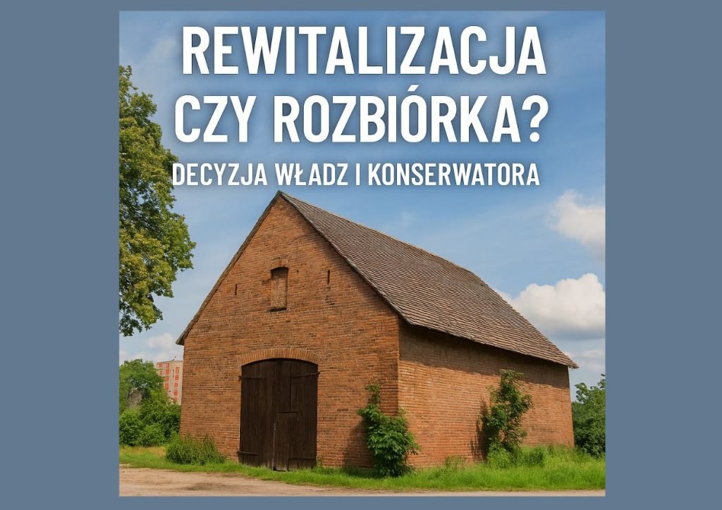 stodola oborniki slaskie rozbiorka