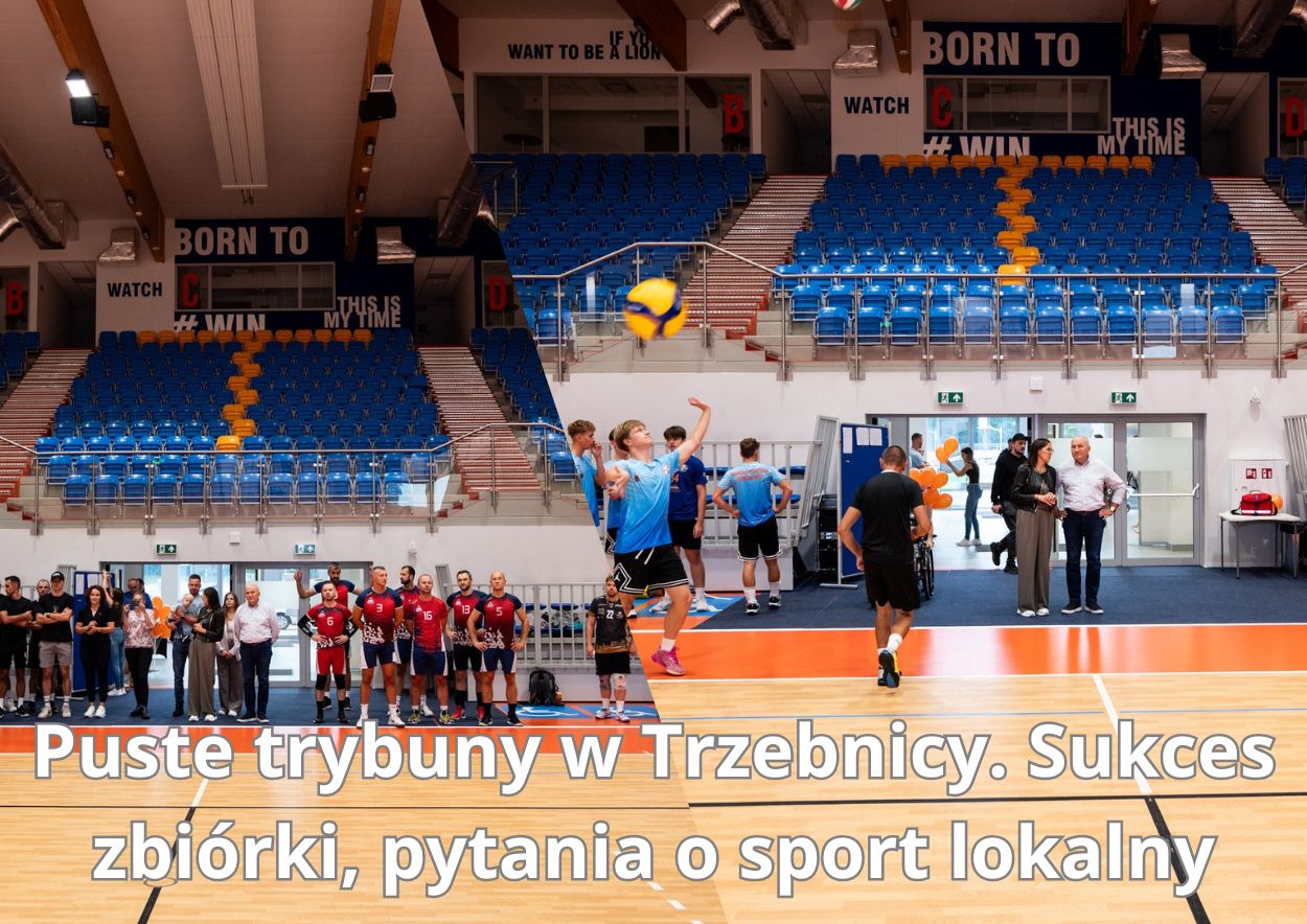 sukces i puste trybuny w trzebnicy