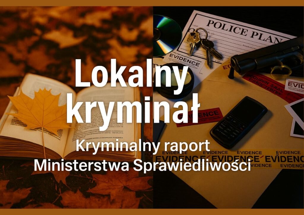 „Lokalny kryminał. Kryminalny raport Ministerstwa Sprawiedliwości”