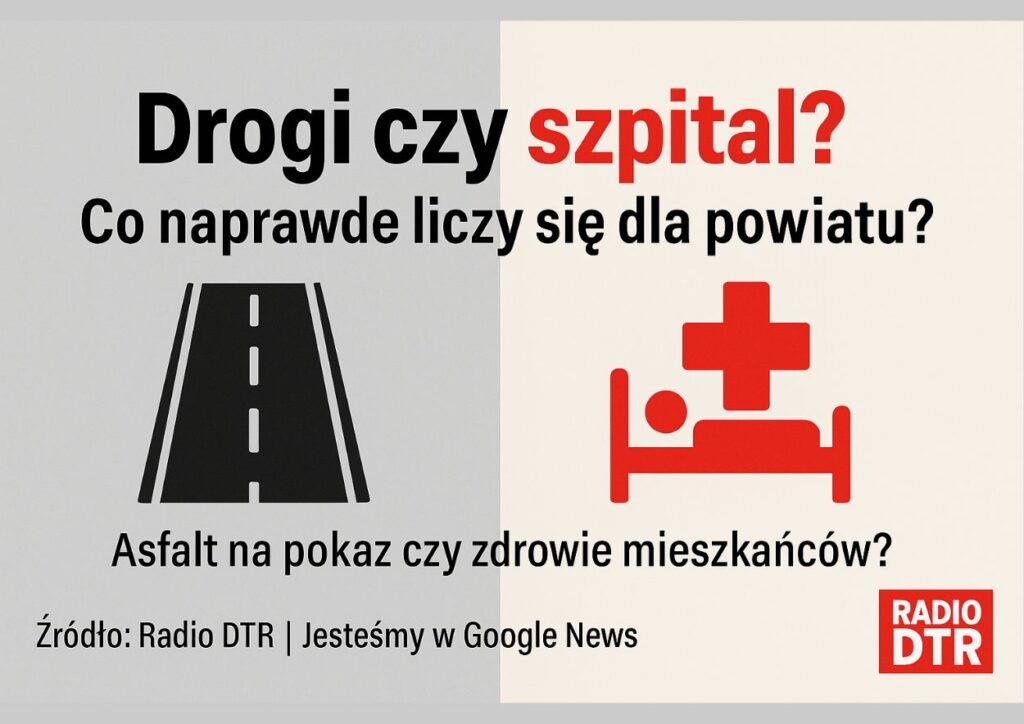 Drogi na pokaz, szpital na długiej kroplówce