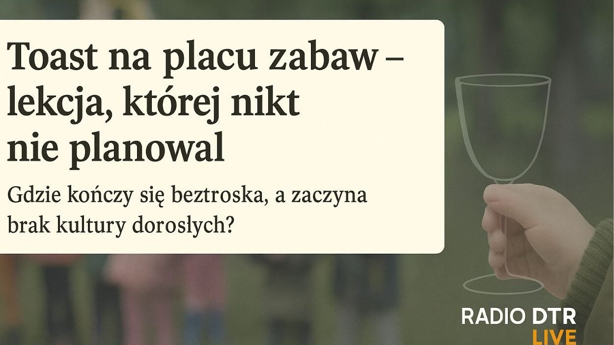 dzieciecy toas za plac zabwa