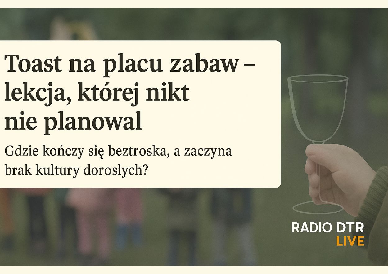 dzieciecy toas za plac zabwa