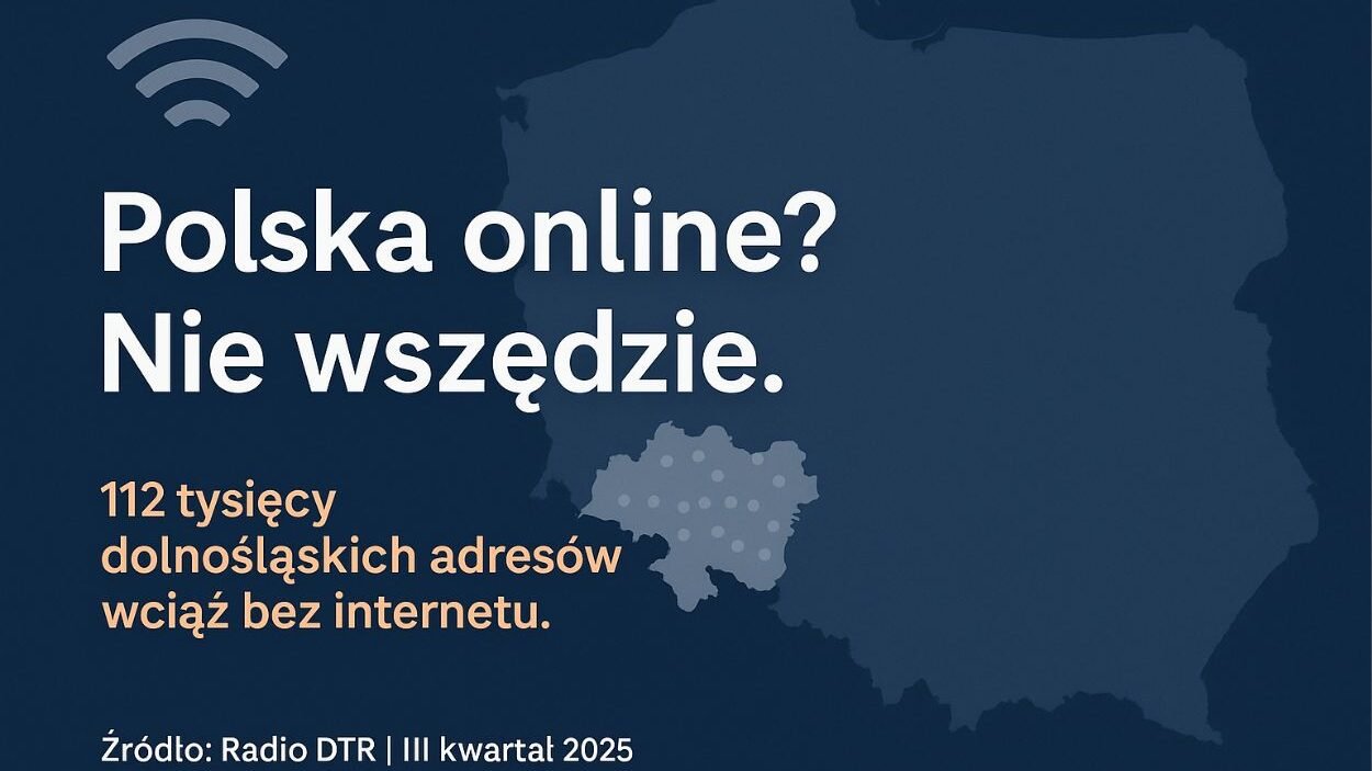 internet na dolnym slasku i w polsce