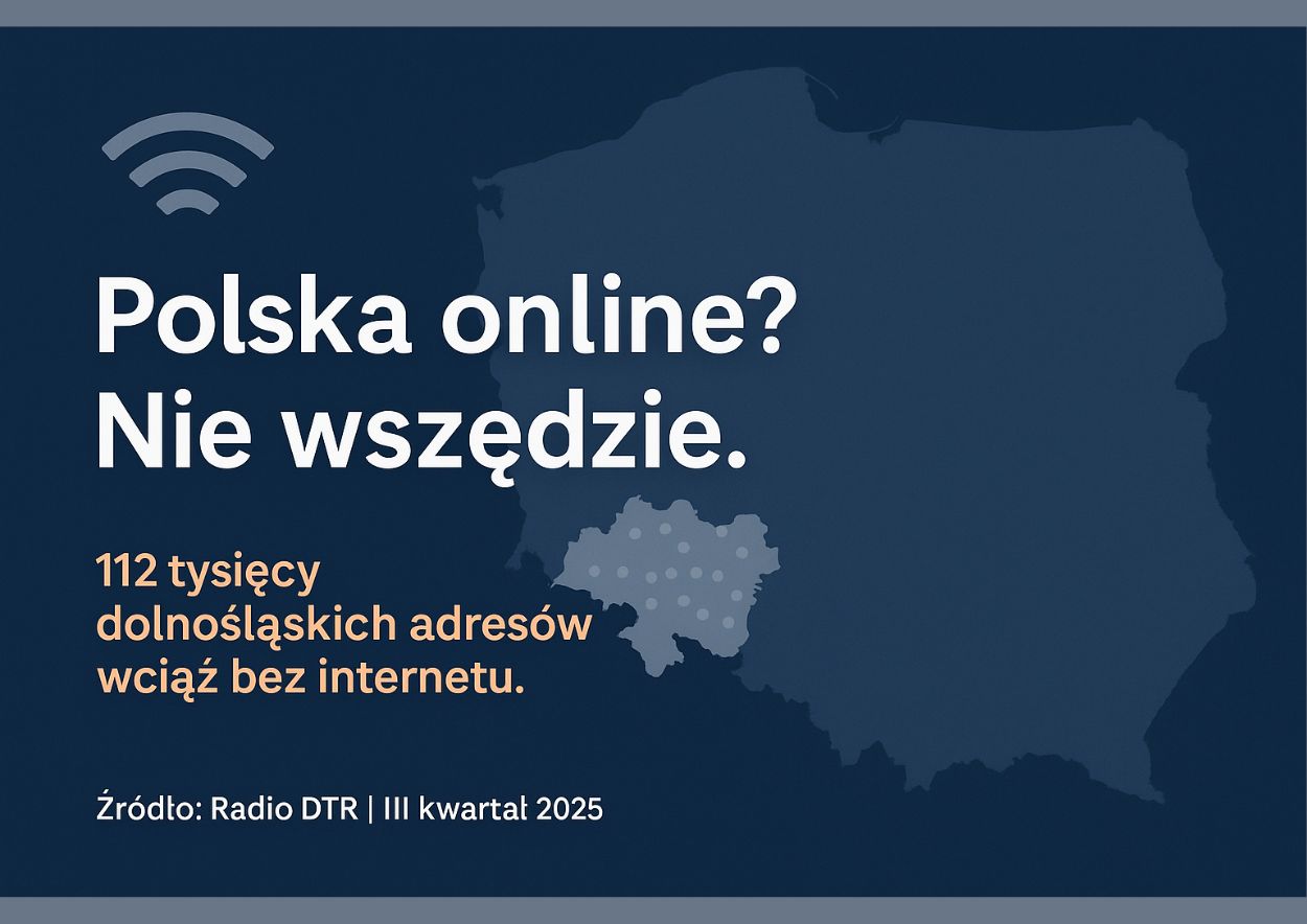 internet na dolnym slasku i w polsce