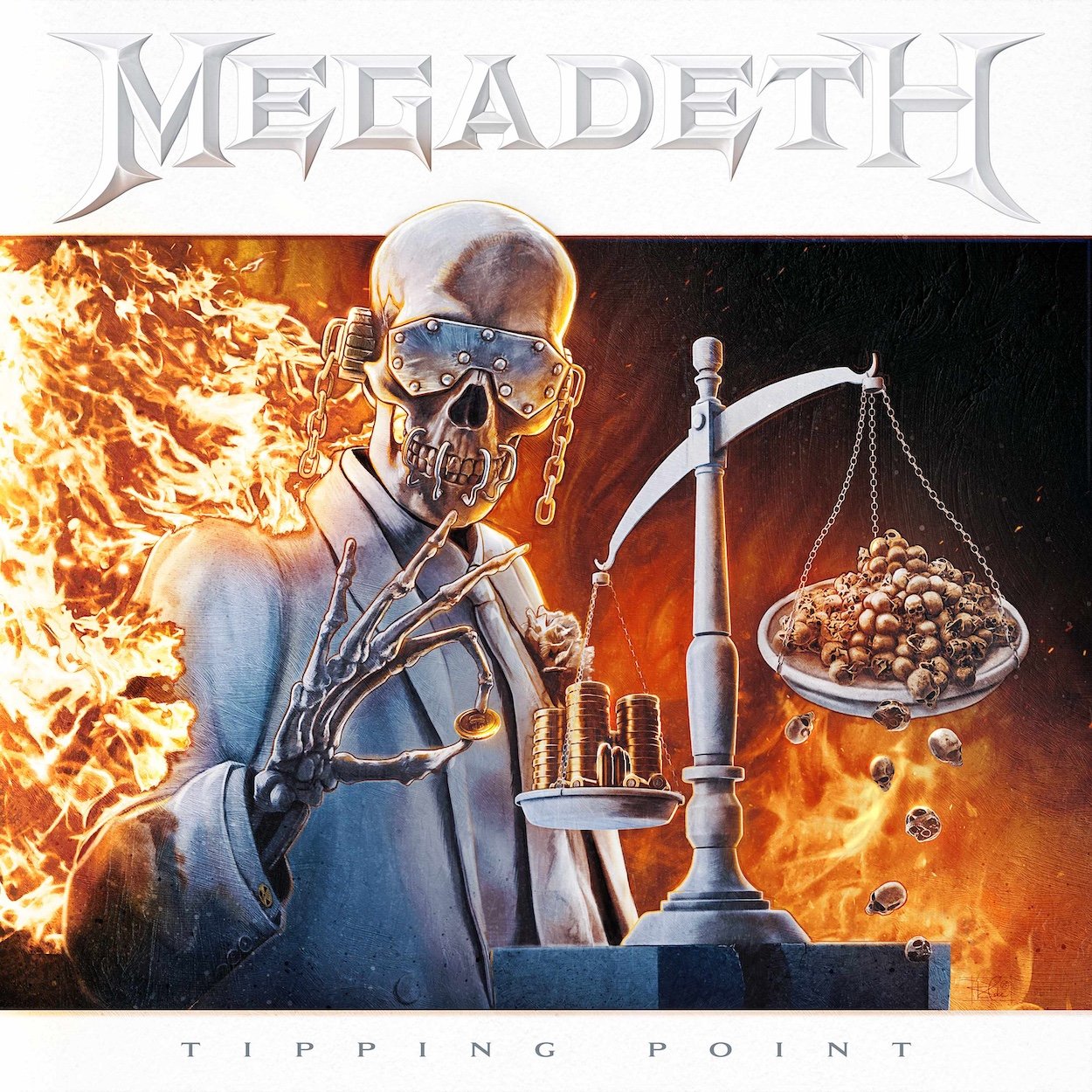 megadeth tipping point single cover hi
