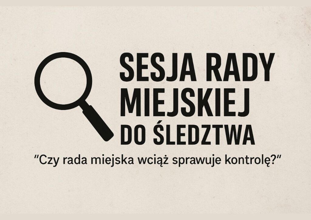 planowana sesja rady miejskiej a wniej