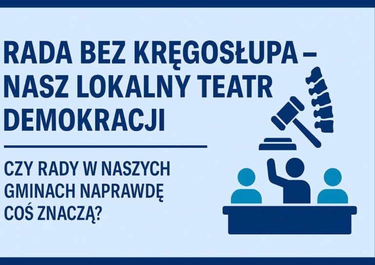 Rada bez kręgosłupa – czyli jak samorząd traci sens