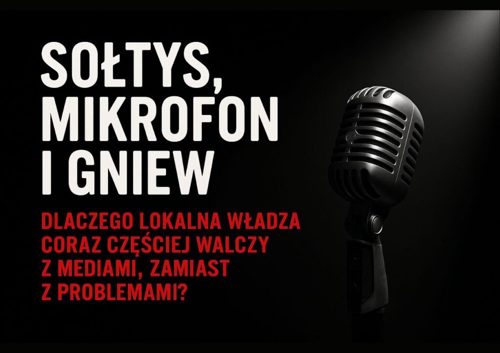 Sołtys, mikrofon i gniew