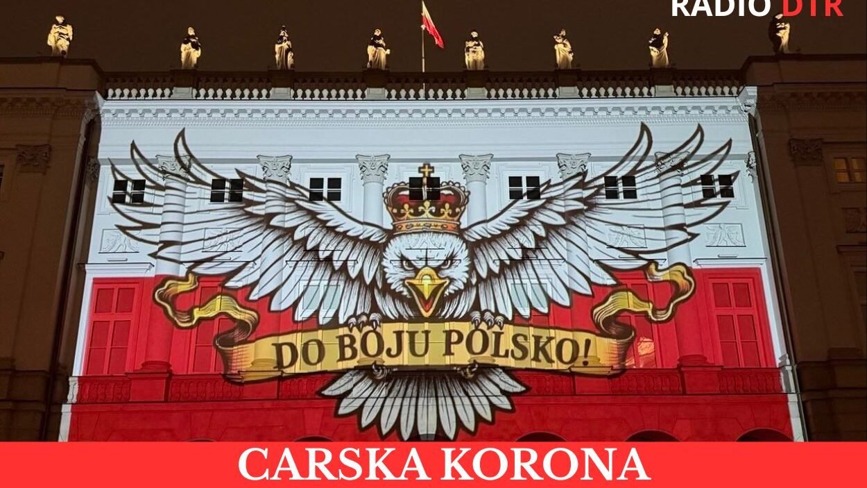 carskie insygnia na palacu prezydeckim