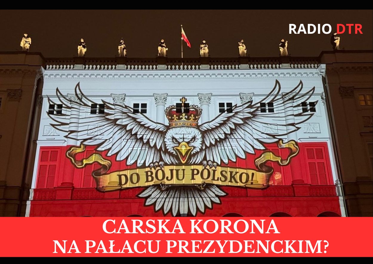 carskie insygnia na palacu prezydeckim