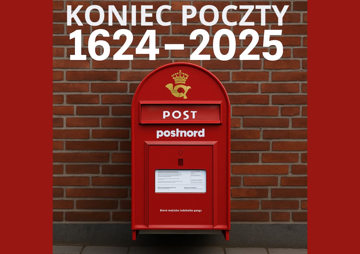 koniec poczty w danii