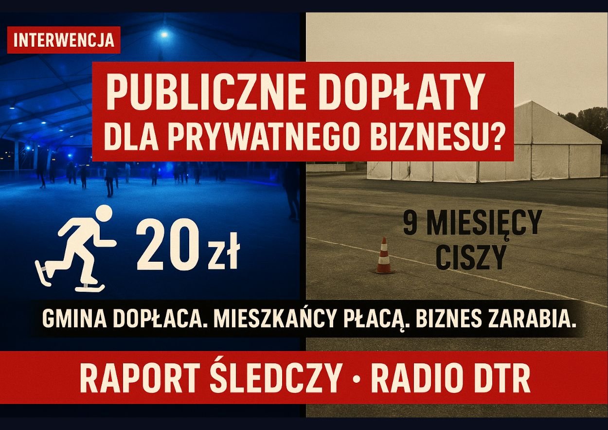 Lodowisko w Rawiczu. Trzy miesiące atrakcji, dziewięć miesięcy ciszy?