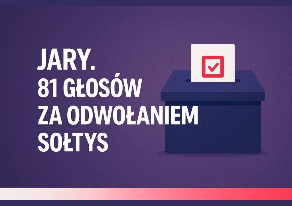 Mieszkańcy Jar odwołali sołtys Beatę Trumpiel. Koniec burzliwej kadencji