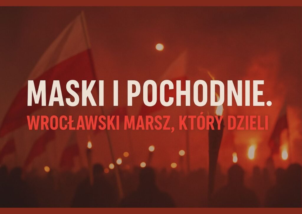pochod czy pokaz ukrytych masek