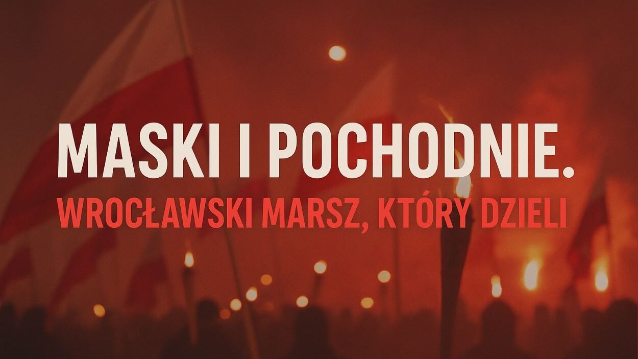 pochod czy pokaz ukrytych masek