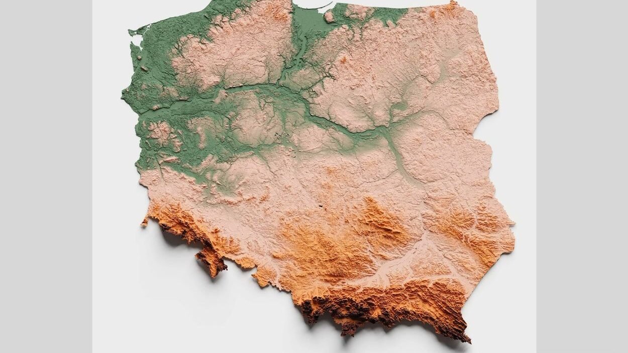 polska oczami kartografa