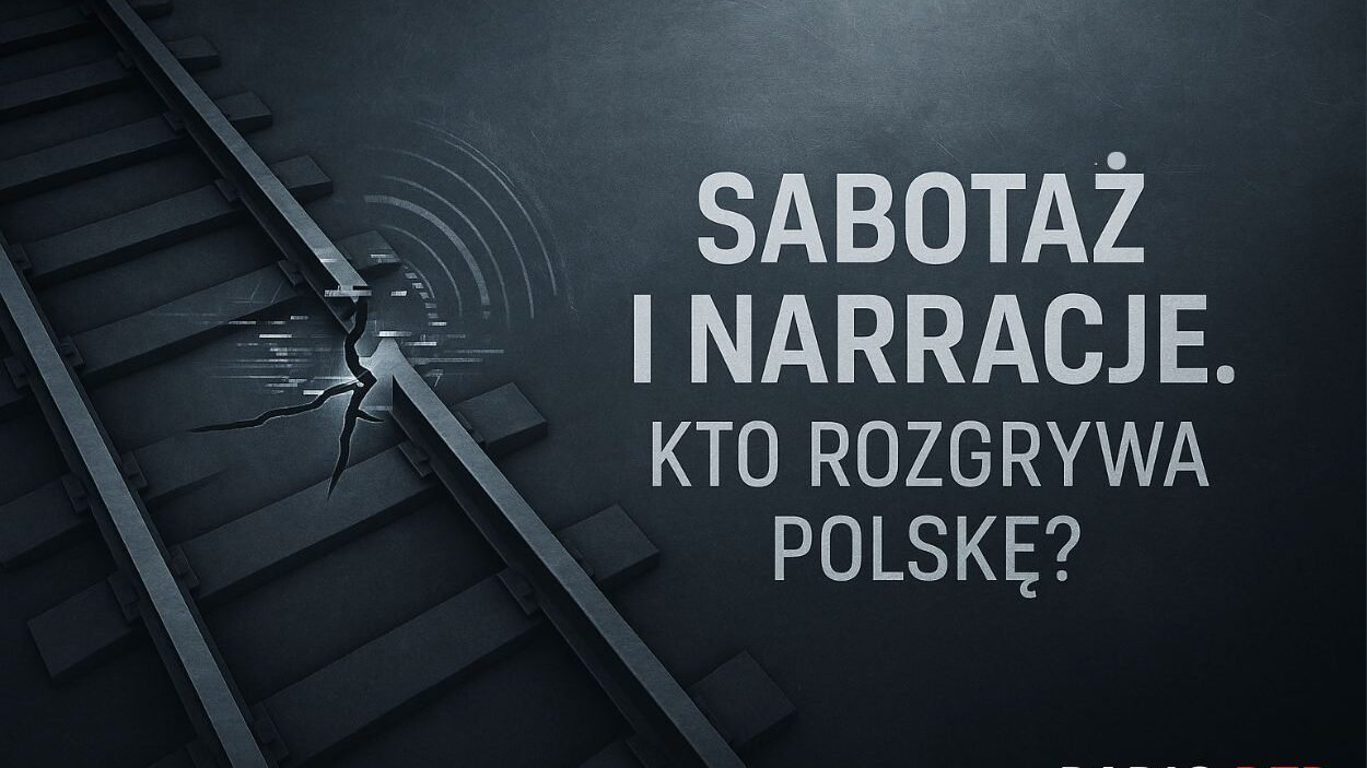 sabotaz na torach i dezinformacja