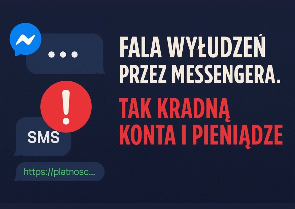 wyludzenia na komunikatorze facebook