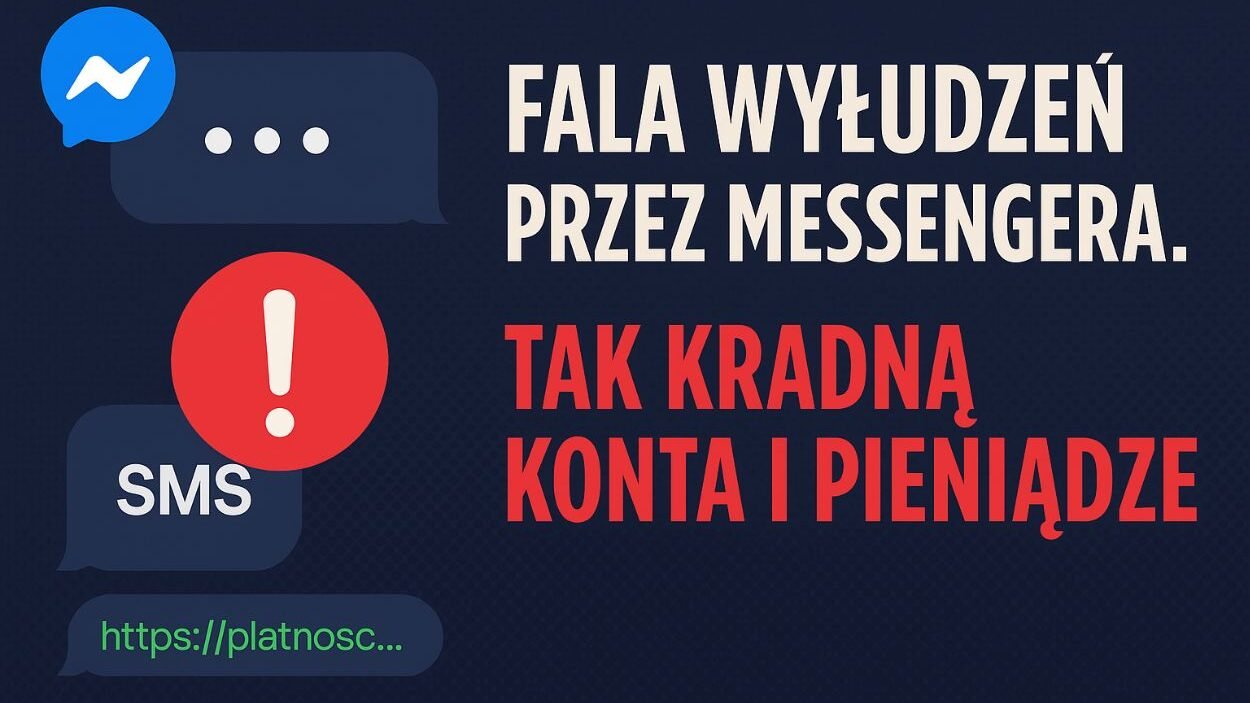 wyludzenia na komunikatorze facebook