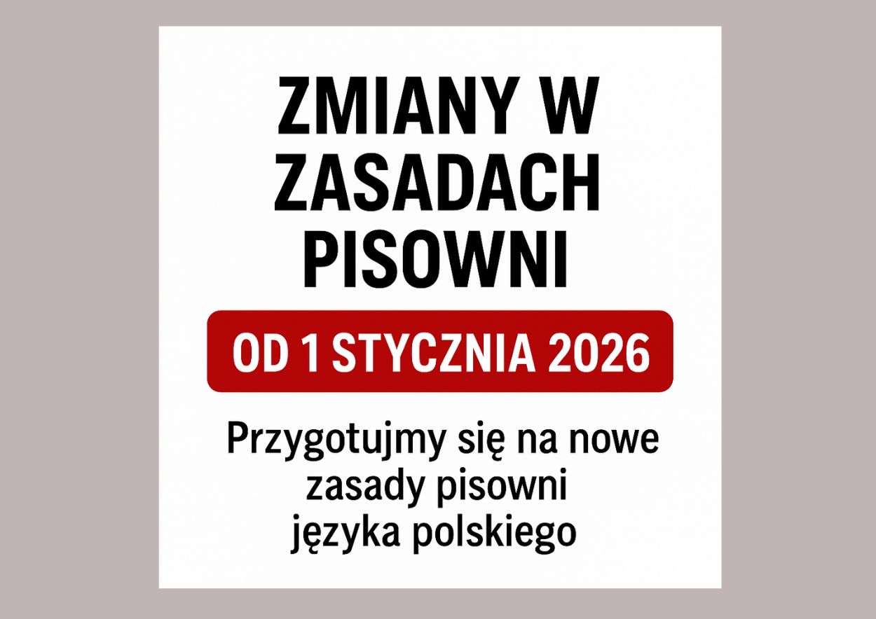 zmiany w pisowni jezyka polskiego 2026
