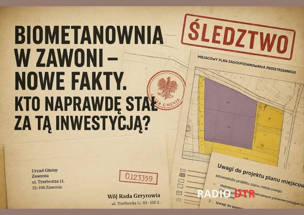 Biometanownia w Zawoni. Układ, który pękł pod presją mieszkańców?