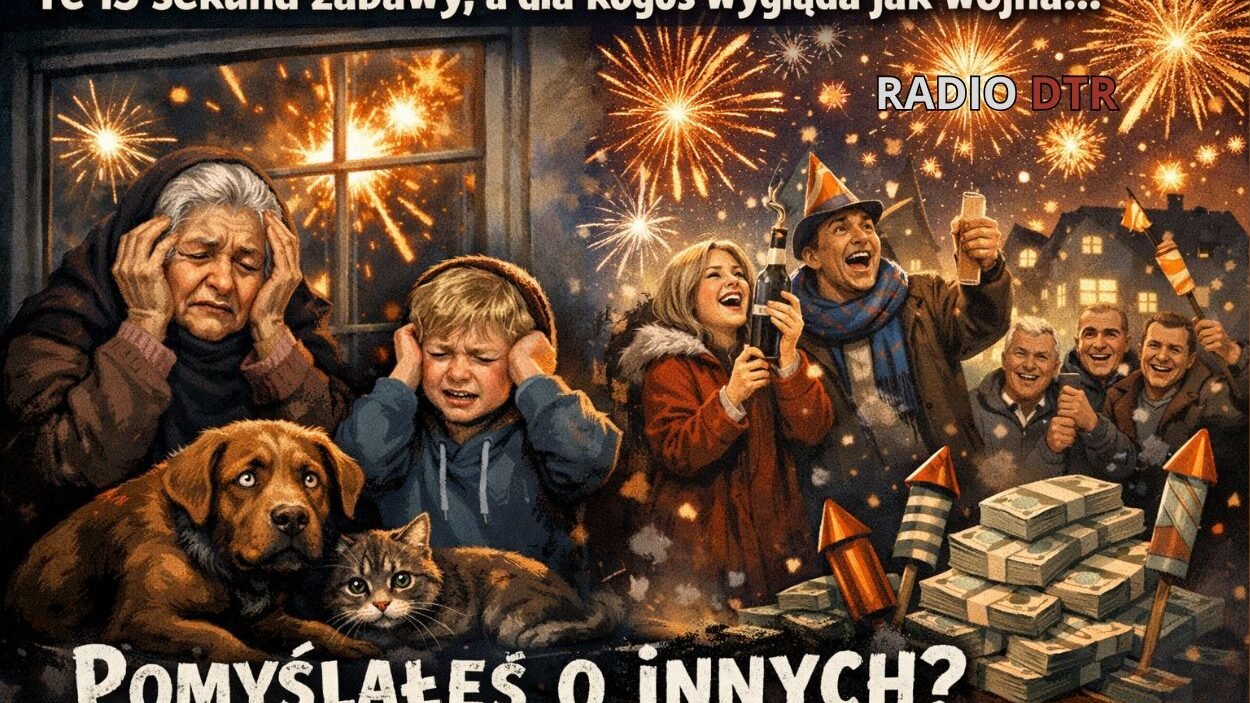 nowy rok i fajerwerki